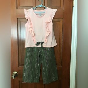 Girls top and bottom set